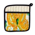 thumbnail image 2 of Betsy Drake PT083 Orange Octopus Pot Holder, 2 of 2