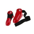 thumbnail image 2 of kurtrusly Chaussures de Protection pour Enfants Taekwondo Karaté Sparring Équipement de Protection Rouge G, 2 of 9