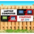 thumbnail image 2 of Laptop Starting at $99 13 oz Banner | Non-Fabric | Heavy-Duty Vinyl Single-Sided With Metal Grommets, 2 of 5