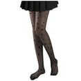 thumbnail image 2 of Star Sexy Tights, Women's Ultra Thin Star Jacquard Pantyhose Sexy Outer Wear Anti Hook Black Stockings Black, 2 of 4