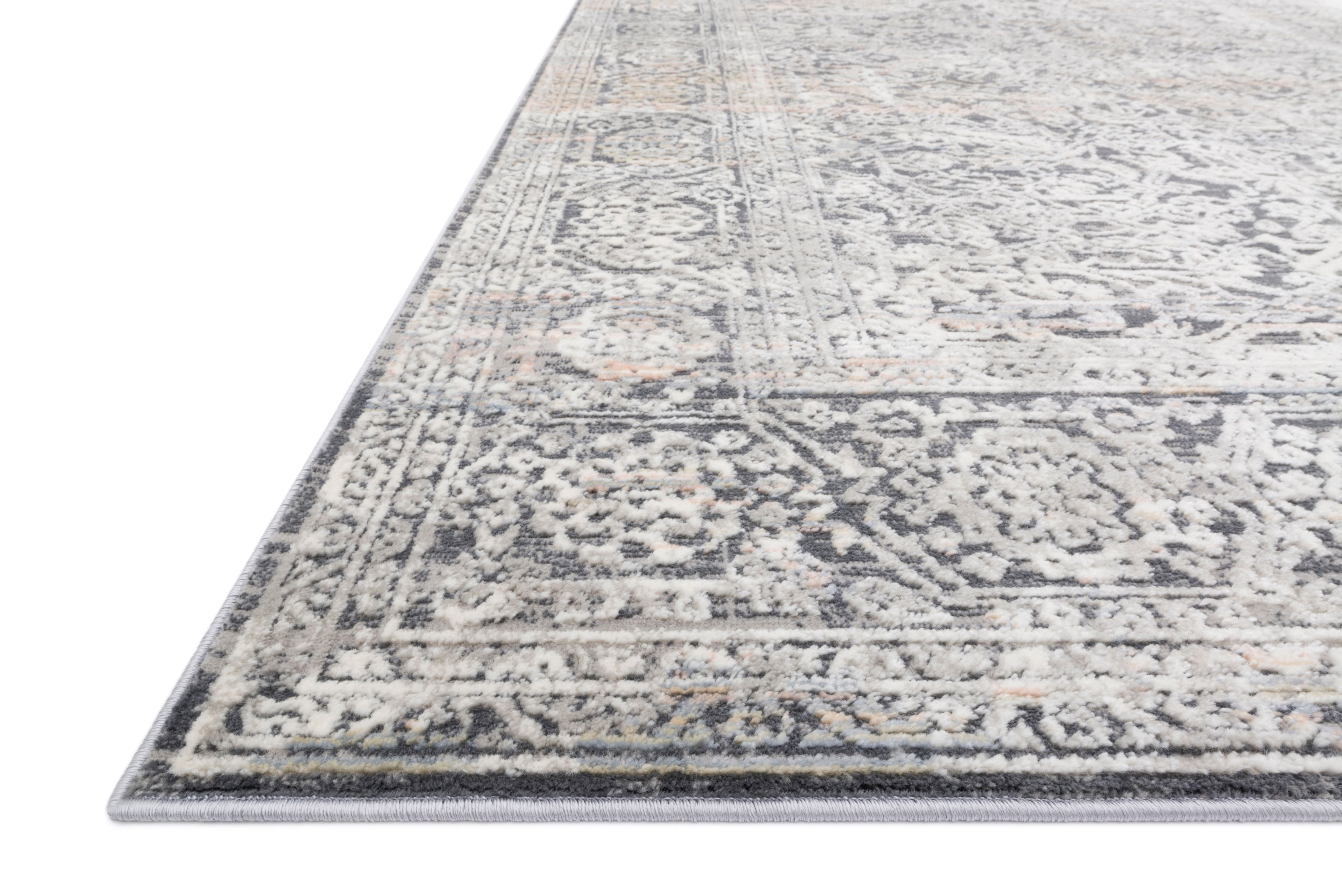 Loloi II Lucia Oriental Steel / Ivory Area Rug
