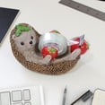 thumbnail image 4 of Stylish Hedgehog Tape Dispenser Roll Frame for Desk Cute Animal Themed Adorable Desktop Accessory, 4 of 6