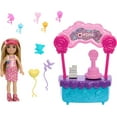 thumbnail image 2 of Barbie Chelsea Doll & Lollipop Stand, 10-Piece Toy Playset with Accessories, 2 of 6