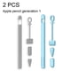 thumbnail image 2 of Paquete de 2 fundas de silicona compatibles con Apple Pencil 1st Gen, empuñadura protectora suave antideslizante Zhivalor CPB-SSW1516-4, 2 of 5