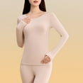 thumbnail image 5 of STETMN Women's Underwear Thermal Sets Long Sleeve Top and Leggings Pants Lightweight Base Layer Bottom Outfits, 5 of 8
