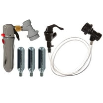 Co2 Keg Charger with Ball Lock Connection, Picnic Faucet Dispenser, and 3 Co2...