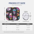 thumbnail image 3 of Picia Rainbow Unicorn And Cat Icecream 2 Piece Car Windshield Sun Shade Foldable | Foldable Sun Shield for Front Window Blocks UV Rays and Keeps Your Vehicle Cool-Medium, 3 of 7