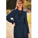 thumbnail image 4 of Vestido PRETTYGARDEN 2025 Primavera Otoño Midi Azul Marino Talle S, 4 of 8