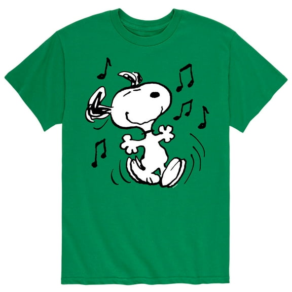 Peanuts - Snoopy Dancing - Men's Short Sleeve Graphic T-Shirt