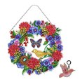 thumbnail image 1 of Guirnalda de flores DIY, artesanías, diamantes, corona de mosaico, cinturón decorativo de cristal para lámpara, 1 of 7