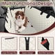 thumbnail image 3 of Cubierta para asiento de auto para perro NECKORY impermeable para asiento trasero - L, beige/negro, 3 of 7
