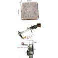thumbnail image 2 of Pitillera para 20 flores, dorada, pitillera retro., 2 of 7