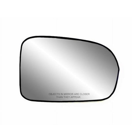 80179 - Fit System Passenger Side Non-heated Mirror Glass w/ backing plate, Honda Civic 01-05, 4 9/ 16" x 7" x 7 1/ 4" Fits select: 2001-2005 HONDA CIVIC LX