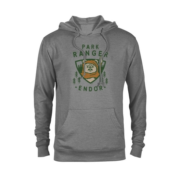 Star Wars Ewok Park Ranger Endor - Pullover Hoodie for Adults - Customized-Athletic Heather