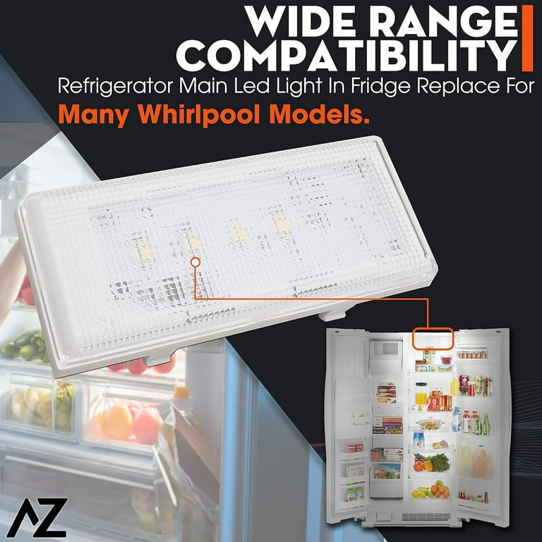 Refrigerator LED Light Control Board Replaces WPW10515058