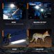 thumbnail image 5 of COB LED Headlamp Outdoor Camping Headlamp with Adjustable Headband Lightweight Head Lamp Battery Indicator Gesture Sensing 1200MAH,DUBUNS, 5 of 5