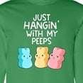 thumbnail image 4 of Inktastic Easter Hangin' with My Peeps Long Sleeve T-Shirt, 4 of 5