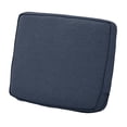 thumbnail image 1 of Cojín de Respaldo para Patio, Resistente al Agua, 25 x 22 x 4 Pulgadas, Color Azul índigo Jaspeado, Cojines de sofá para Exteriores, 1 of 9