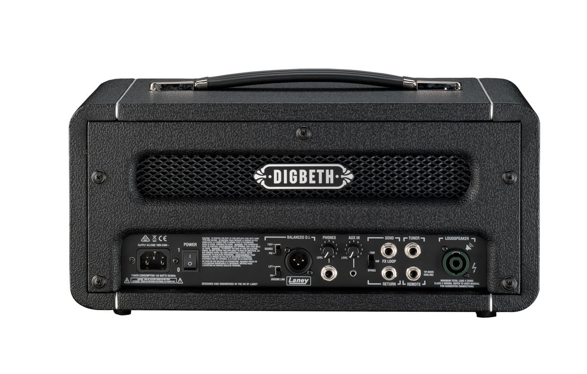 Laney Digbeth DB500H 500W Bass Amp Head Black