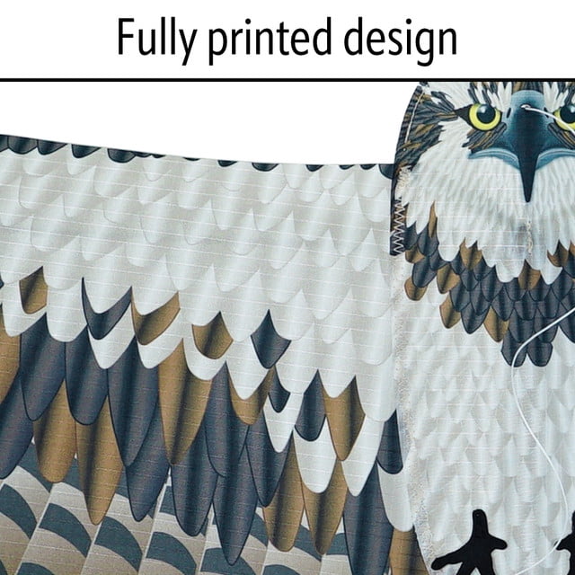 In the Breeze 3534 — 40-inch Osprey Bitty Bird Kite — Bold, Small, Fully Printed Bird of Prey Kite for All Skill Levels