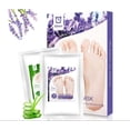 thumbnail image 1 of Foot Peel Mask 2 Pack Exfoliating Foot Mask for Callus and Dry Dead Skin Repair Rough Heels Get Baby Soft Smooth Touch Feet for Man Woman ( Lavender Aloe ), 1 of 5