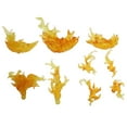 thumbnail image 1 of Wweixi Vibrant Fire-Like Action Figure Display Stand for Stunning Visual Impact Yellow, 1 of 1