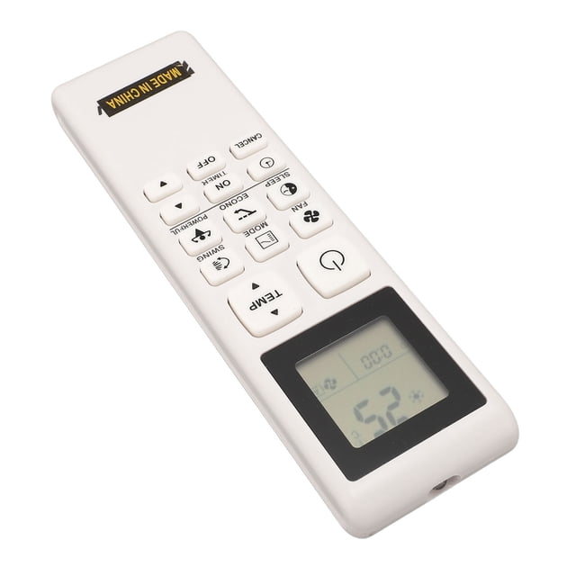 3P593972-1E, Control De Larga Distancia Aire Acondicionado Control Remoto Resistente A Impactos Agarre Cómodo Para Reparación