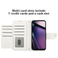 thumbnail image 2 of for Motorola Moto G Stylus 5G 2023 Wallet Case, Elegant Card Holder Cash Slot PU Leather Kickstand Wrist Strap Wallet Shockproof Protective Flip Women Girls Case Cover for Moto G Stylus 5G 2023, White, 2 of 7