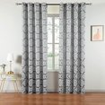 thumbnail image 1 of Window Semi-Blackout Curtains Panel, Athena, 1 of 6