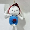 thumbnail image 2 of QIPOPIQ Hand-Crocheted Zodiac Dolls, Strap Series, Exquisite Wool Crocheted Hangings, Creative Hand-Knitted Small Animals, 2 of 6