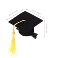 thumbnail image 2 of BRIGHTFUFU 10Ud Clips De Pequeños Con Gorro De Graduación Para Fiestas Y Celebraciones, 2 of 8