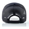thumbnail image 4 of Gorra de béisbol para hombres y mujeres, gorra de camionero lisa ajustable de 5 paneles con parte trasera de malla, gorra deportiva informal, sombrero de verano para el sol para unisex, 4 of 5