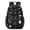 Cat and Moon, variant on Skull and Sunflower Gothic Pattern 17" School Backpacks for Teens,Waterproof Oxford Fabric,S-Shape Padded Straps for School,Travel,Hiking,Camping