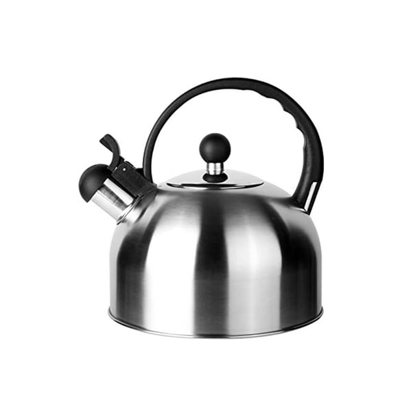 Tetera Silbadora Royal Haus Acero Inoxidable 2.5 L Color Plata