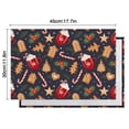 thumbnail image 5 of Christmas Placemats Set Of 6, 12x18 Inch, Heat Resistant & Washable, Non, Durable PVC for Xmas Party Dining Table Decor., 5 of 5