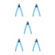 thumbnail image 2 of Alicates multifuncionales Soidarity para Cable de alambre de electricista cortador lateral 5Conjunto, 2 of 6