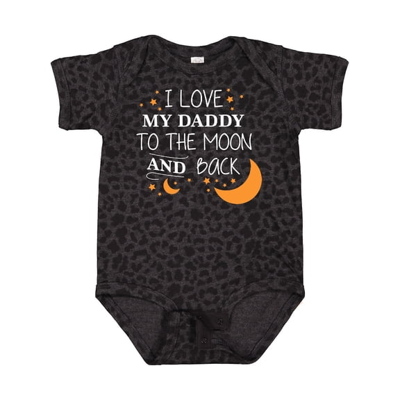 Inktastic I Love My Daddy to the Moon and Back Boys or Girls Baby Bodysuit