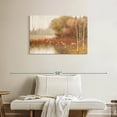 thumbnail image 2 of Elephant Stock Autumn Midst Wall Art - Horizontal Canvas Wall Art - Living Room Wall Decor - Abstract Canvas - Brown And Beige Decor By Julia Purinton - 36" x 24", 2 of 8