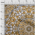 thumbnail image 2 of oneOone Polyester Spandex Gamboge Yellow Fabric Mandala Craft Projects Decor Fabric Printed By The Yard 56 Inch Wide-61, 2 of 6