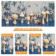 thumbnail image 5 of 10 Pieces Big Sizes Unfinished Wooden Mushroom Unpainted Wooden Mushroom for Arts and Crafts Projects Decoration, 5 of 5