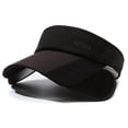 thumbnail image 2 of LRen Versatile Summer Sun Hat for Outdoor Sports and Casual Cycling with Adjustable Retractable Brim Design Black, 2 of 6