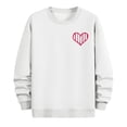 thumbnail image 6 of NuoCaiYun Sweatshirts for Men Crew Neck Fashion Valentine's Day Print Long Sleeve Casual Loose Comfort Pullover Tops, 6 of 6