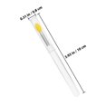 thumbnail image 2 of OULII 12pcs Lip Gloss Applicator Wands Yellow Plastic for Travel Daily Use, 2 of 8