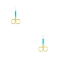 thumbnail image 3 of Soidarity Nail Cuticle Nippers Stainless Steel Scissors Makeup Man-carried Wear-resistant Accessory Electroplating Household Handheld Type2 NO2, 3 of 6
