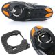 thumbnail image 1 of Paquete De 2 Zapatos De Ciclismo De Goma, Caminar Cómodo Con Tacos, Prevención De Barro Y Suciedad, Prolongar La Vida útil Del Zapato, 1 of 7