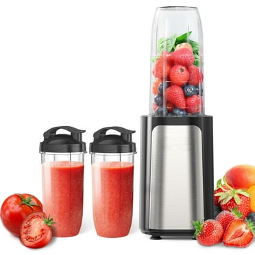 Smoothie Blender for Shakes and Smoothies, 14 Pieces Personal Blender, 3 Portal Cups, BPA-Free Juice Blender Set