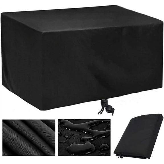 Patio Furniture Covers, Outdoor Furniture Cover Waterproof, 102 x 74 x 28 Inch Outdoor Table Cover Chair and Sofa Covers Heavy Duty for Rain Dust and Snow, Rectangular (260x190x71cm)