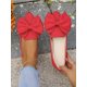 thumbnail image 1 of Women's Fashionable Soft Comfortable Red Flat Shoes, Spring And Autumn Seasons Casual Peas Shoes With Shallow Mouth And Pointed Toe, Simple And Stylis, 1 of 4