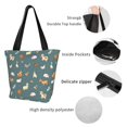 thumbnail image 4 of Fotbe Farm Animal Bolsa de Playa con Estampado, Bolsa de Hombro, Bolsa de Mano Espaciosa, Bolsa de Viaje Ligera, Bolsa de Compras Versátil, 4 of 6