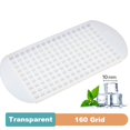 thumbnail image 1 of Molde de bandeja de hielo grande de silicona de grado alimenticio, bandeja cuadrada gigante, fabricante de hielo DIY, 4/6/8/15/160 cuadrículas, 1 of 5